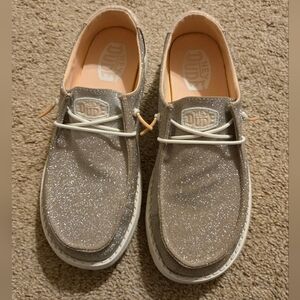 Rose Gold Sparkle Hey Dudes